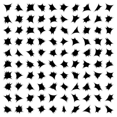 kıvılcımlar şekil verir ve ateş taneleri şekil verir Parıltılar V 1 - 100 Set 10