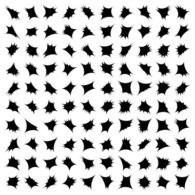 kıvılcımlar şekil verir ve ateş tanecikleri şekillendirir