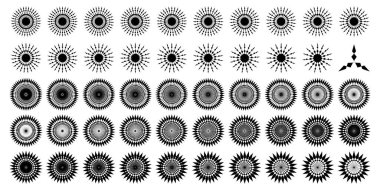 kıvılcımlar şekil verir ve ateş tanecikleri şekillendirir