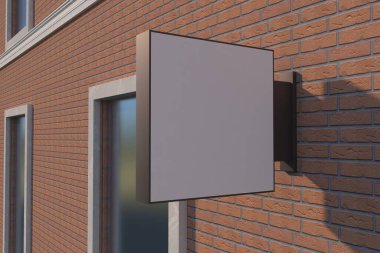 Duvar Bağlama İşareti Çift Taraflı İşaret Panosu Model 