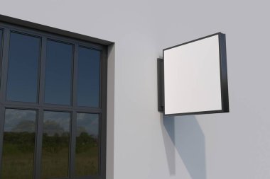 Duvar Bağlama İşareti Çift Taraflı İşaret Panosu Model 