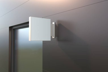 Duvar Bağlama İşareti Çift Taraflı İşaret Panosu Model 