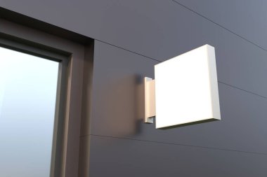 Duvar Bağlama İşareti Çift Taraflı İşaret Panosu Model 