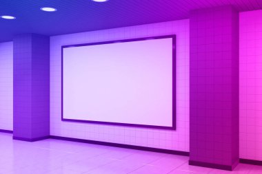 Fütüristik Duvar Tepesi İşaretli Çift Kenarlı İşaret Panosu 