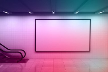 Fütüristik Duvar Tepesi İşaretli Çift Kenarlı İşaret Panosu 