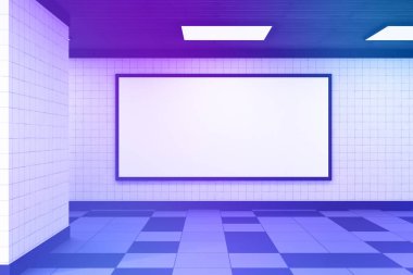 Fütüristik Duvar Tepesi İşaretli Çift Kenarlı İşaret Panosu 