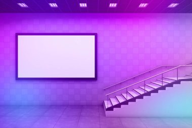 Fütüristik Duvar Tepesi İşaretli Çift Kenarlı İşaret Panosu 