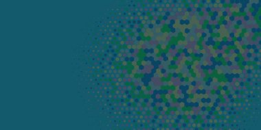 Geometrik soyut Hexagon çoklu Renk Arkaplanı, Geometrik soyut duvar kağıdı iki renkli iki ton Hexagon alt sol köşeden sağ üst köşeye çapraz olarak dağılmıştır