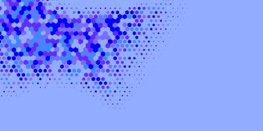 Geometrik soyut Hexagon çoklu Renk Arkaplanı, Geometrik soyut duvar kağıdı iki renkli iki ton Hexagon alt sol köşeden sağ üst köşeye çapraz olarak dağılmıştır