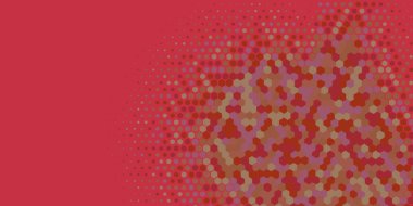 Geometrik soyut Hexagon çoklu Renk Arkaplanı, Geometrik soyut duvar kağıdı iki renkli iki ton Hexagon alt sol köşeden sağ üst köşeye çapraz olarak dağılmıştır