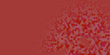 Geometrik soyut Hexagon çoklu Renk Arkaplanı, Geometrik soyut duvar kağıdı iki renkli iki ton Hexagon alt sol köşeden sağ üst köşeye çapraz olarak dağılmıştır