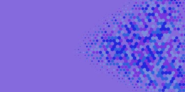 Geometrik soyut Hexagon çoklu Renk Arkaplanı, Geometrik soyut duvar kağıdı iki renkli iki ton Hexagon alt sol köşeden sağ üst köşeye çapraz olarak dağılmıştır