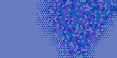 Geometrik soyut Hexagon çoklu Renk Arkaplanı, Geometrik soyut duvar kağıdı iki renkli iki ton Hexagon alt sol köşeden sağ üst köşeye çapraz olarak dağılmıştır