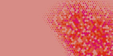 Geometrik soyut Hexagon çoklu Renk Arkaplanı, Geometrik soyut duvar kağıdı iki renkli iki ton Hexagon alt sol köşeden sağ üst köşeye çapraz olarak dağılmıştır