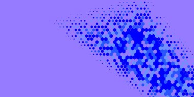 Geometrik soyut Hexagon çoklu Renk Arkaplanı, Geometrik soyut duvar kağıdı iki renkli iki ton Hexagon alt sol köşeden sağ üst köşeye çapraz olarak dağılmıştır