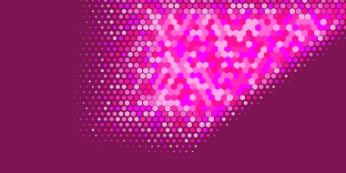 Geometrik soyut Hexagon çoklu Renk Arkaplanı, Geometrik soyut duvar kağıdı iki renkli iki ton Hexagon alt sol köşeden sağ üst köşeye çapraz olarak dağılmıştır