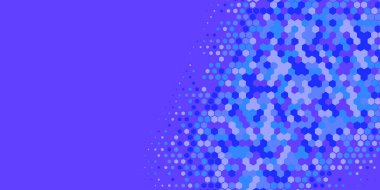 Geometrik soyut Hexagon çoklu Renk Arkaplanı, Geometrik soyut duvar kağıdı iki renkli iki ton Hexagon alt sol köşeden sağ üst köşeye çapraz olarak dağılmıştır