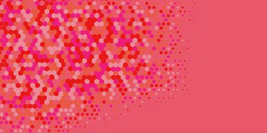 Geometrik soyut Hexagon çoklu Renk Arkaplanı, Geometrik soyut duvar kağıdı iki renkli iki ton Hexagon alt sol köşeden sağ üst köşeye çapraz olarak dağılmıştır