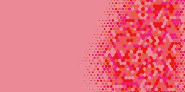 Geometrik soyut Hexagon çoklu Renk Arkaplanı, Geometrik soyut duvar kağıdı iki renkli iki ton Hexagon alt sol köşeden sağ üst köşeye çapraz olarak dağılmıştır