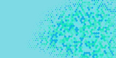 Geometrik soyut Hexagon çoklu Renk Arkaplanı, Geometrik soyut duvar kağıdı iki renkli iki ton Hexagon alt sol köşeden sağ üst köşeye çapraz olarak dağılmıştır