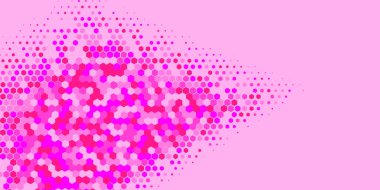 Geometrik soyut Hexagon çoklu Renk Arkaplanı, Geometrik soyut duvar kağıdı iki renkli iki ton Hexagon alt sol köşeden sağ üst köşeye çapraz olarak dağılmıştır