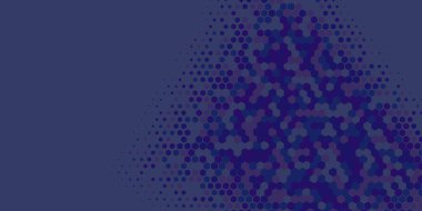 Geometrik soyut Hexagon çoklu Renk Arkaplanı, Geometrik soyut duvar kağıdı iki renkli iki ton Hexagon alt sol köşeden sağ üst köşeye çapraz olarak dağılmıştır