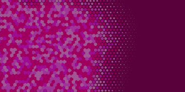 Geometrik soyut Hexagon çoklu Renk Arkaplanı, Geometrik soyut duvar kağıdı iki renkli iki ton Hexagon alt sol köşeden sağ üst köşeye çapraz olarak dağılmıştır