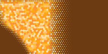 Geometrik soyut Hexagon çoklu Renk Arkaplanı, Geometrik soyut duvar kağıdı iki renkli iki ton Hexagon alt sol köşeden sağ üst köşeye çapraz olarak dağılmıştır