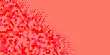 Geometrik soyut Hexagon çoklu Renk Arkaplanı, Geometrik soyut duvar kağıdı iki renkli iki ton Hexagon alt sol köşeden sağ üst köşeye çapraz olarak dağılmıştır