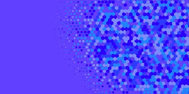 Geometrik soyut Hexagon çoklu Renk Arkaplanı, Geometrik soyut duvar kağıdı iki renkli iki ton Hexagon alt sol köşeden sağ üst köşeye çapraz olarak dağılmıştır