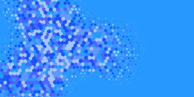 Geometrik soyut Hexagon çoklu Renk Arkaplanı, Geometrik soyut duvar kağıdı iki renkli iki ton Hexagon alt sol köşeden sağ üst köşeye çapraz olarak dağılmıştır