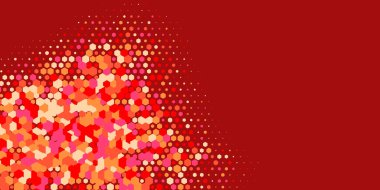 Geometrik Çoklu Boyutlu Altıgen Çoklu Renkli Arkaplan, Geometrik Soyut İki Renkli Duvar Kağıdı Alt sol köşeden sağ üst köşeye çapraz olarak dağılmıştır