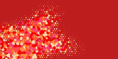 Geometrik Çoklu Boyutlu Altıgen Çoklu Renkli Arkaplan, Geometrik Soyut İki Renkli Duvar Kağıdı Alt sol köşeden sağ üst köşeye çapraz olarak dağılmıştır