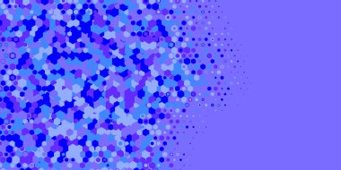 Geometrik Çoklu Boyutlu Altıgen Çoklu Renkli Arkaplan, Geometrik Soyut İki Renkli Duvar Kağıdı Alt sol köşeden sağ üst köşeye çapraz olarak dağılmıştır