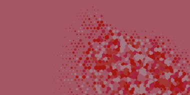 Geometrik Çoklu Boyutlu Altıgen Çoklu Renkli Arkaplan, Geometrik Soyut İki Renkli Duvar Kağıdı Alt sol köşeden sağ üst köşeye çapraz olarak dağılmıştır