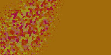 Geometrik Çoklu Boyutlu Altıgen Çoklu Renkli Arkaplan, Geometrik Soyut İki Renkli Duvar Kağıdı Alt sol köşeden sağ üst köşeye çapraz olarak dağılmıştır