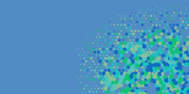 Geometrik Çoklu Boyutlu Altıgen Çoklu Renkli Arkaplan, Geometrik Soyut İki Renkli Duvar Kağıdı Alt sol köşeden sağ üst köşeye çapraz olarak dağılmıştır