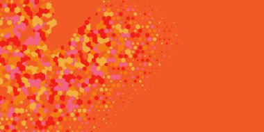 Geometrik Çoklu Boyutlu Altıgen Çoklu Renkli Arkaplan, Geometrik Soyut İki Renkli Duvar Kağıdı Alt sol köşeden sağ üst köşeye çapraz olarak dağılmıştır