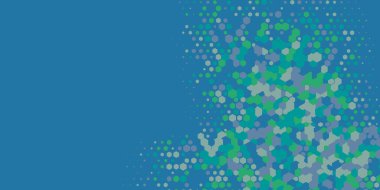 Geometrik Çoklu Boyutlu Altıgen Çoklu Renkli Arkaplan, Geometrik Soyut İki Renkli Duvar Kağıdı Alt sol köşeden sağ üst köşeye çapraz olarak dağılmıştır