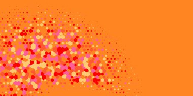 Geometrik Çoklu Boyutlu Altıgen Çoklu Renkli Arkaplan, Geometrik Soyut İki Renkli Duvar Kağıdı Alt sol köşeden sağ üst köşeye çapraz olarak dağılmıştır