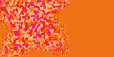 Geometrik Çoklu Boyutlu Altıgen Çoklu Renkli Arkaplan, Geometrik Soyut İki Renkli Duvar Kağıdı Alt sol köşeden sağ üst köşeye çapraz olarak dağılmıştır