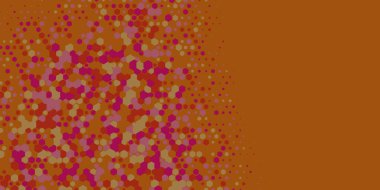 Geometrik Çoklu Boyutlu Altıgen Çoklu Renkli Arkaplan, Geometrik Soyut İki Renkli Duvar Kağıdı Alt sol köşeden sağ üst köşeye çapraz olarak dağılmıştır