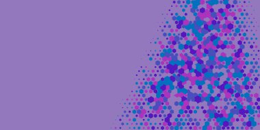 Geometrik Çoklu Boyutlu Altıgen Çoklu Renkli Arkaplan, Geometrik Soyut İki Renkli Duvar Kağıdı Alt sol köşeden sağ üst köşeye çapraz olarak dağılmıştır