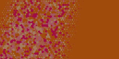 Geometrik Çoklu Boyutlu Altıgen Çoklu Renkli Arkaplan, Geometrik Soyut İki Renkli Duvar Kağıdı Alt sol köşeden sağ üst köşeye çapraz olarak dağılmıştır