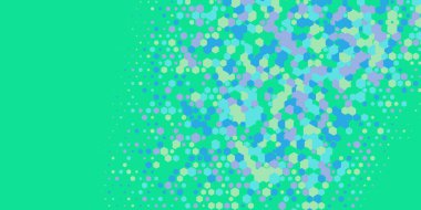 Geometrik Çoklu Boyutlu Altıgen Çoklu Renkli Arkaplan, Geometrik Soyut İki Renkli Duvar Kağıdı Alt sol köşeden sağ üst köşeye çapraz olarak dağılmıştır