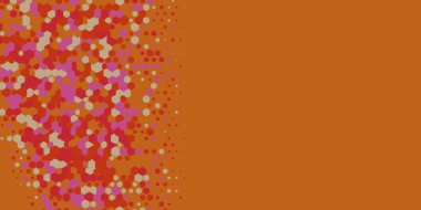 Geometrik Çoklu Boyutlu Altıgen Çoklu Renkli Arkaplan, Geometrik Soyut İki Renkli Duvar Kağıdı Alt sol köşeden sağ üst köşeye çapraz olarak dağılmıştır