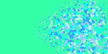 Geometrik Çoklu Boyutlu Altıgen Çoklu Renkli Arkaplan, Geometrik Soyut İki Renkli Duvar Kağıdı Alt sol köşeden sağ üst köşeye çapraz olarak dağılmıştır