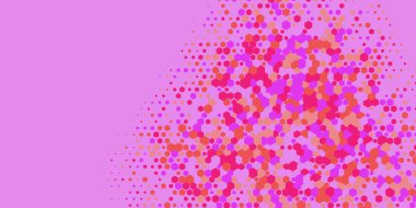Geometrik Çoklu Boyutlu Altıgen Çoklu Renkli Arkaplan, Geometrik Soyut İki Renkli Duvar Kağıdı Alt sol köşeden sağ üst köşeye çapraz olarak dağılmıştır