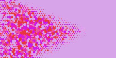 Geometrik Çoklu Boyutlu Altıgen Çoklu Renkli Arkaplan, Geometrik Soyut İki Renkli Duvar Kağıdı Alt sol köşeden sağ üst köşeye çapraz olarak dağılmıştır