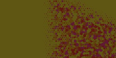 Geometrik Çoklu Boyutlu Altıgen Çoklu Renkli Arkaplan, Geometrik Soyut İki Renkli Duvar Kağıdı Alt sol köşeden sağ üst köşeye çapraz olarak dağılmıştır